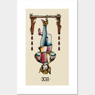 the hanged man Posters and Art